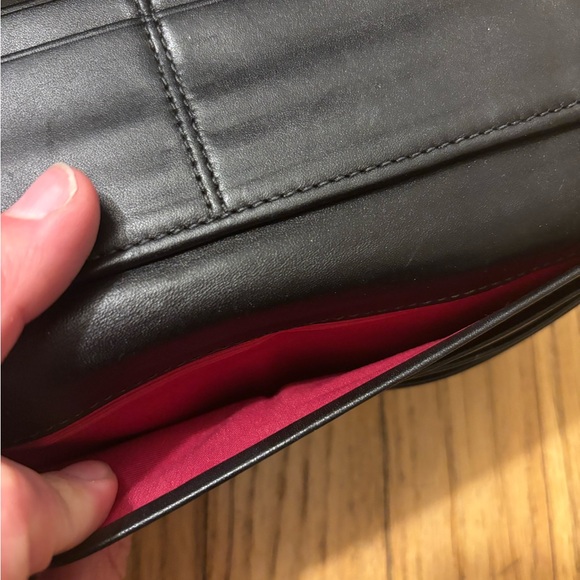 Coach black snakeskin leather accent wallet - Picture 11 of 13